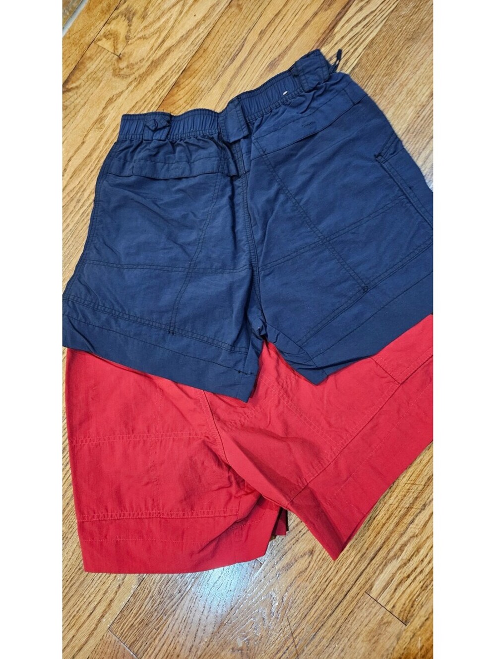 Aftco American Fishing Tackle Co. Shorts in Navy and Red, Size 30